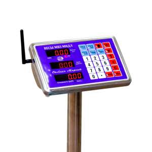 Весы МП 150 МДА Ф-3 (20/50; 450х600; нерж.) "Онлайн Маркет " RS232/USB/Bt